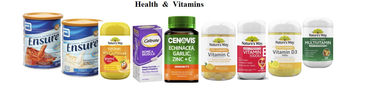 Health & Vitamins