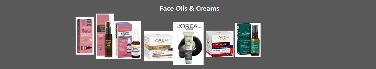 Face oils & creams