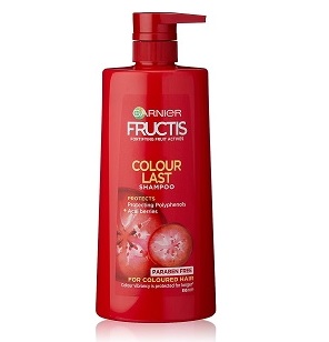 Garnier- Fructis  850ml - Colour Last - (Paraben free) Shampoo pc2800