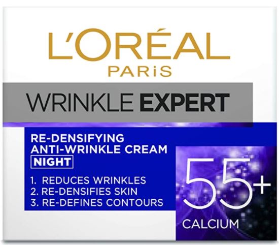 L'Oreal Paris - Re-Densifying Anti-Wrinkle Expert Cream Night 55+  50 ml  sku1203