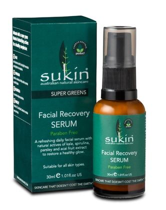 Sukin - Super Greens Facial Recovery Serum 30 ml   pc1300