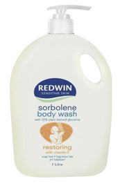 Redwin - Sorbolene Body Wash with Vitamin E 1 Litre  sku4204