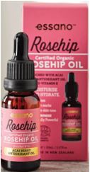 Essano -  Rosehip Certified Organic Rosehip & Acai Berry Antioxidant Oil -20ml  pc1100