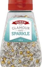 Queen  Sprinkles  ( Queen- Unicorn Confetti or-Glamour & Sparkle or  Midnight Magic Sprinkles) 115g   sku7507