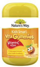 Nature's Way - Kids Smart Vita Gummies Vitamin C + Zinc 120 Gummies  sku7625