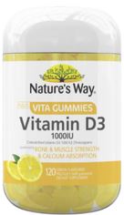 Nature's Way -  Vita Gummies for Adults Vitamin D 120 Pastilles 1000iu   sku7622