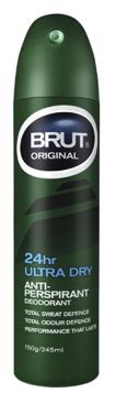 Brut - Men - Original 24 hr Ultra Dry  Antiperspirant - Australia  150g