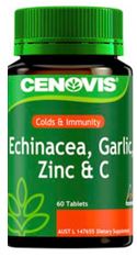 Cenovis - Echinacea Garlic Zinc & Vit C- immunity - 60 Tablets  sku7800