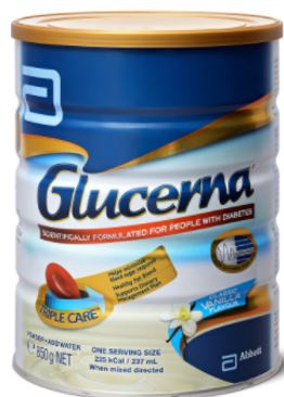 Glucerna Triple Care Vanilla 850g  sku 8208