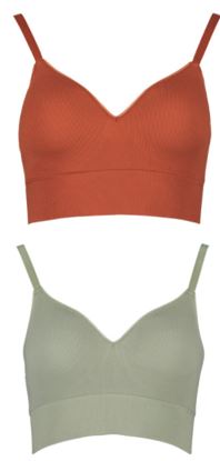 CROP wire free - seam free  Bra  - SKU 6701