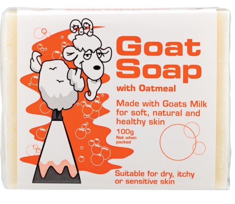 Goat Soap Oatmeal 100g  sku3105