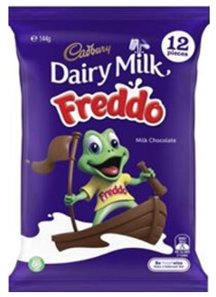 Cadbury - Dairy Milk Freddo , Milky Top Freddo , Caramello Koala  - Share Pack 12 pack (pack of 2)  sku8002