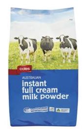 Instant Full Cream Milk Powder - Australian - 1kg     sku 7503