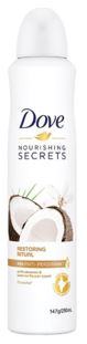 Dove - 48 hr Antiperspirant- Nourishing secret with coconut and jasmin - Australia 250 ml sku5400